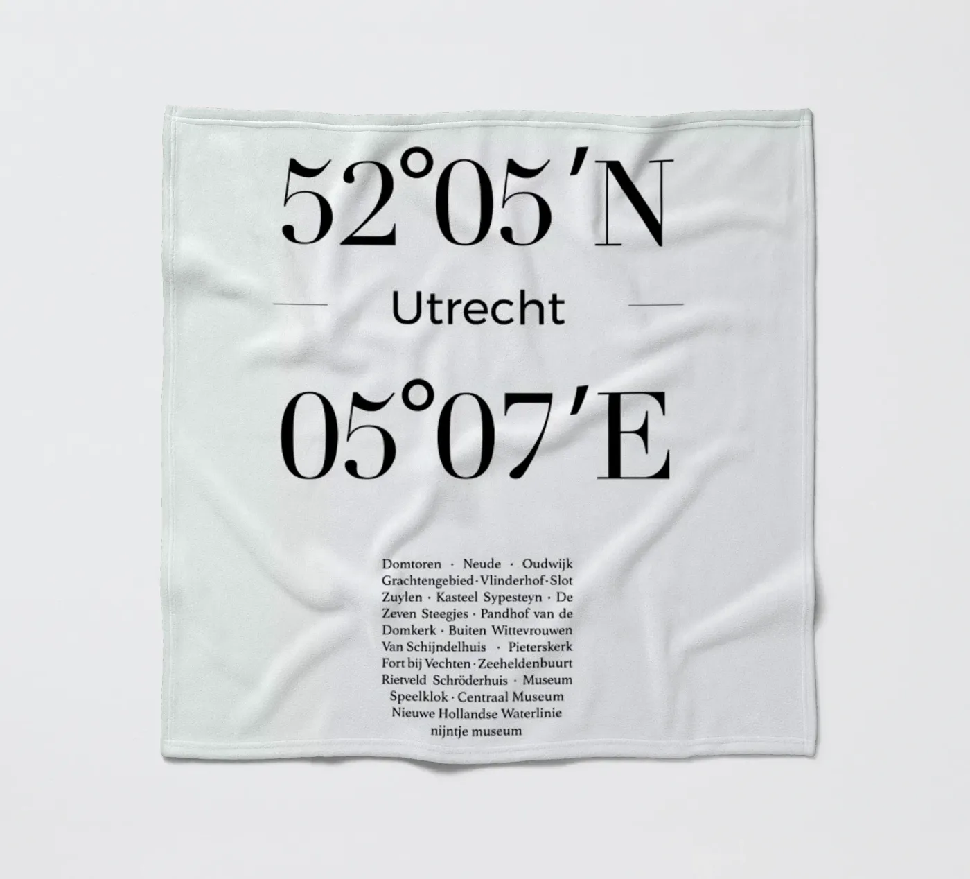 Utrecht Fleecedecke von Studio One