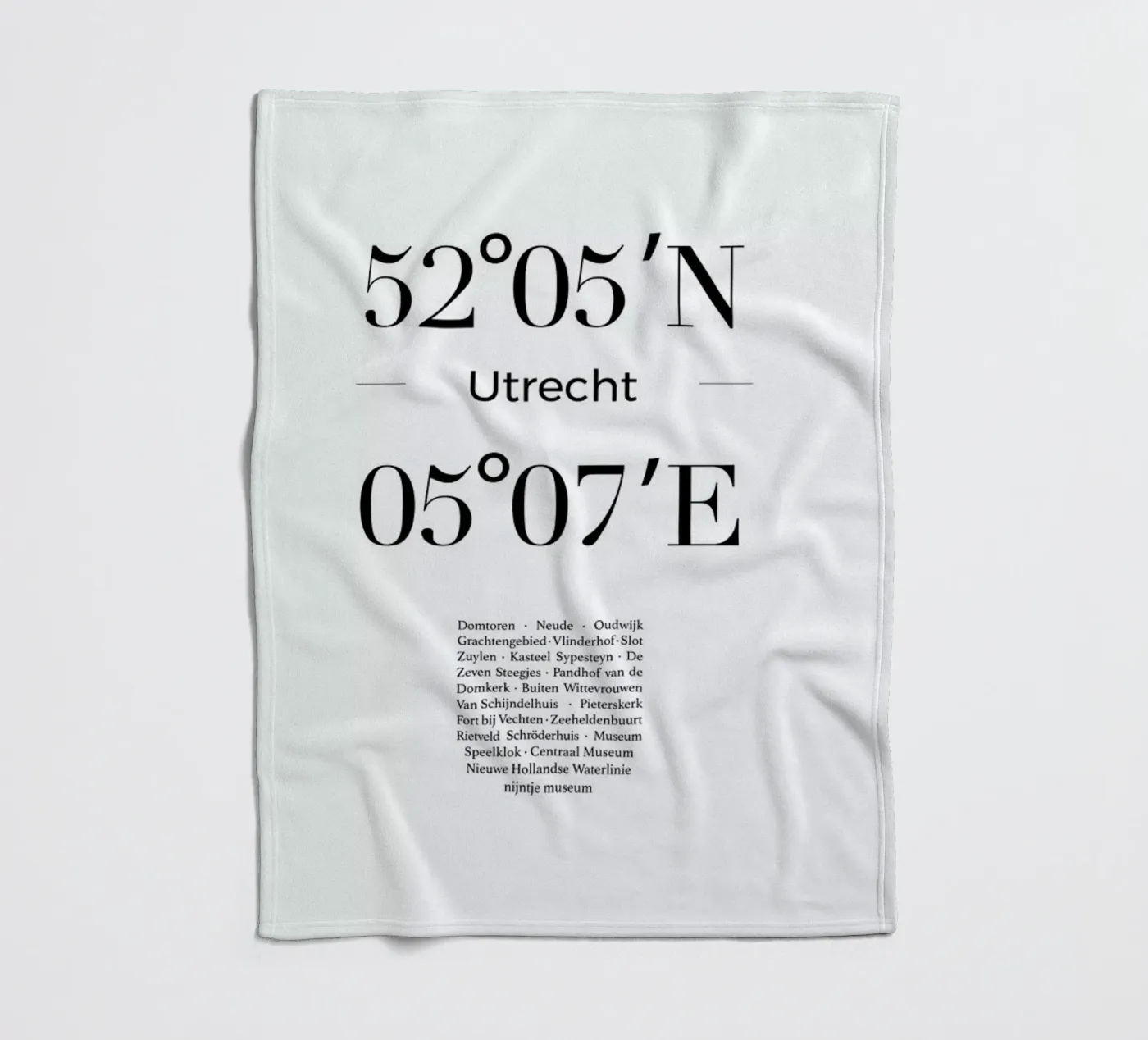 Utrecht Fleecedecke von Studio One
