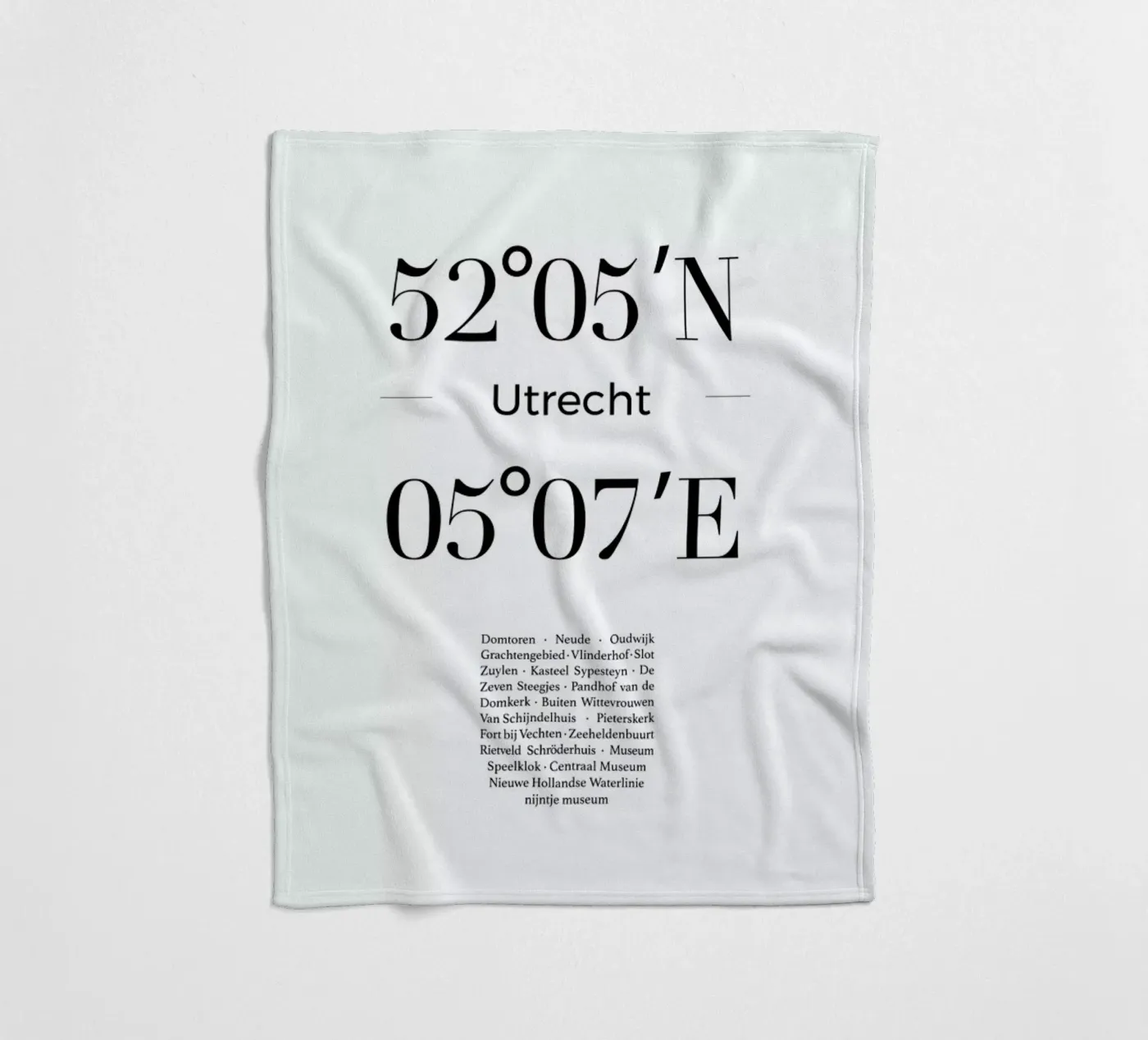 Utrecht Fleecedecke von Studio One