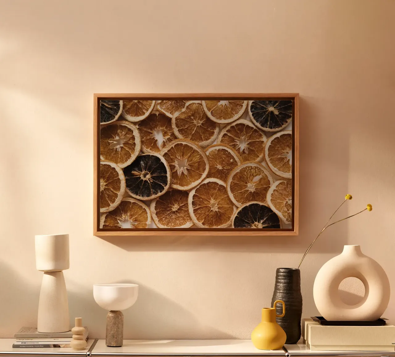Douceur automnale toile avec Caisse américaine de PhotoVibe Decor