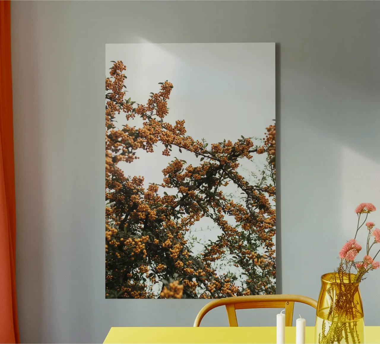 Douceur automnale toile avec Caisse américaine de PhotoVibe Decor