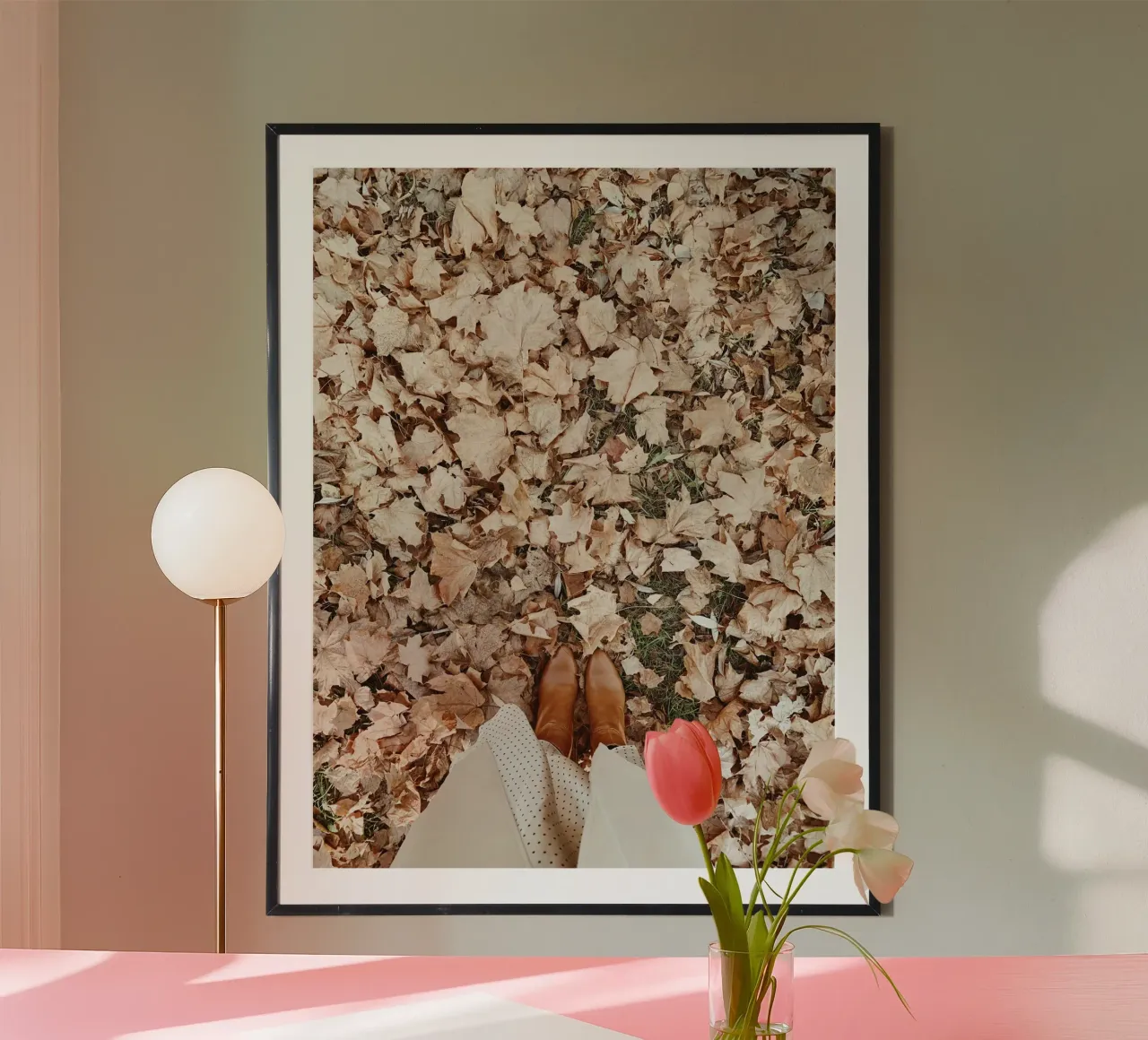 Accogliente quiete autunnale poster da PhotoVibe Decor