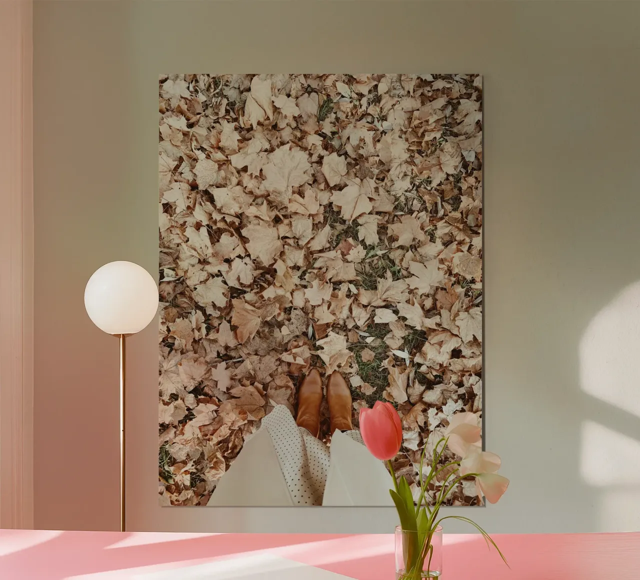 Accogliente quiete autunnale poster da PhotoVibe Decor