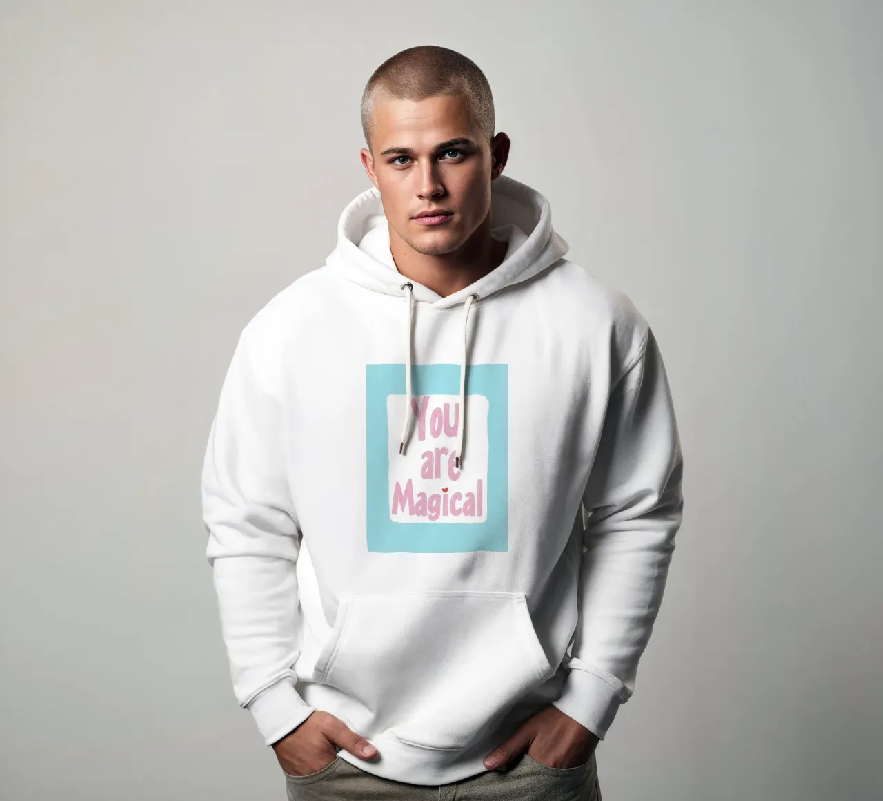 "you are Magical" mit Herz sudadera con capucha de Carinaprint