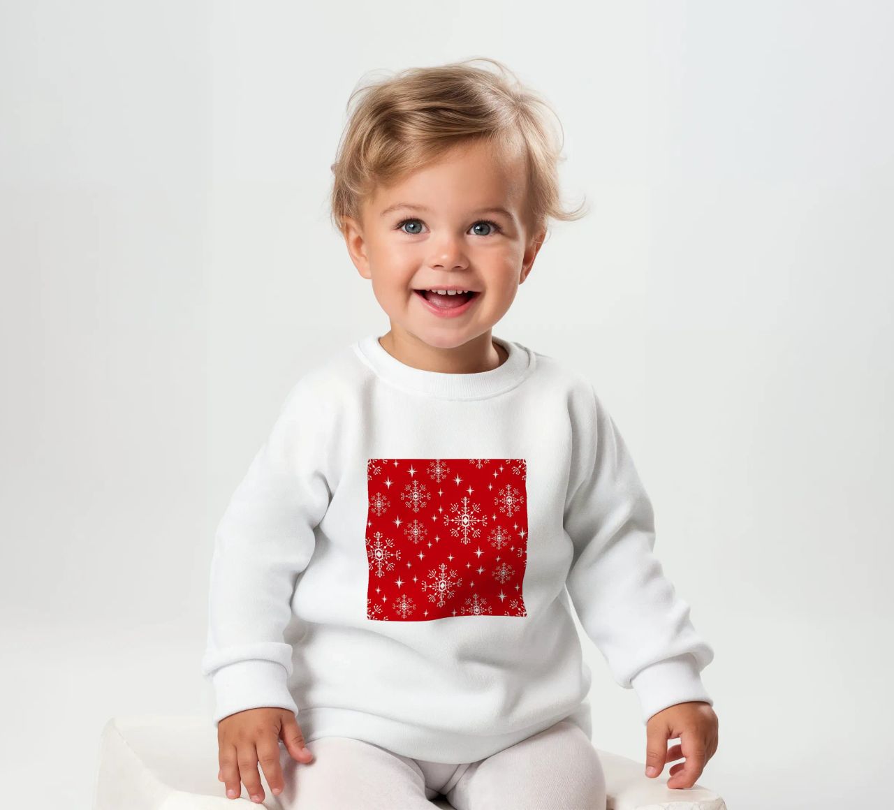 Snowflake felpa neonato da Charlotte Winter
