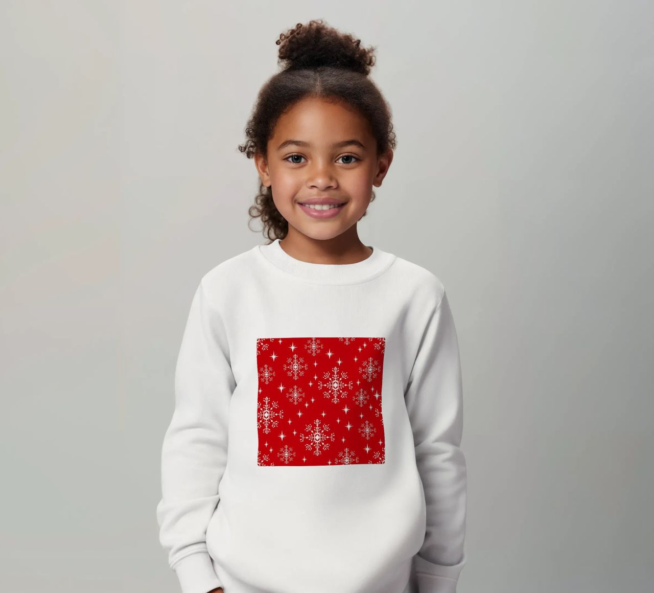 Snowflake felpa bambino da Charlotte Winter