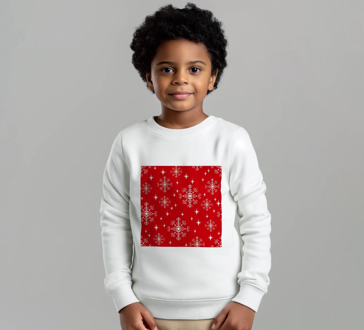 Snowflake felpa bambino da Charlotte Winter