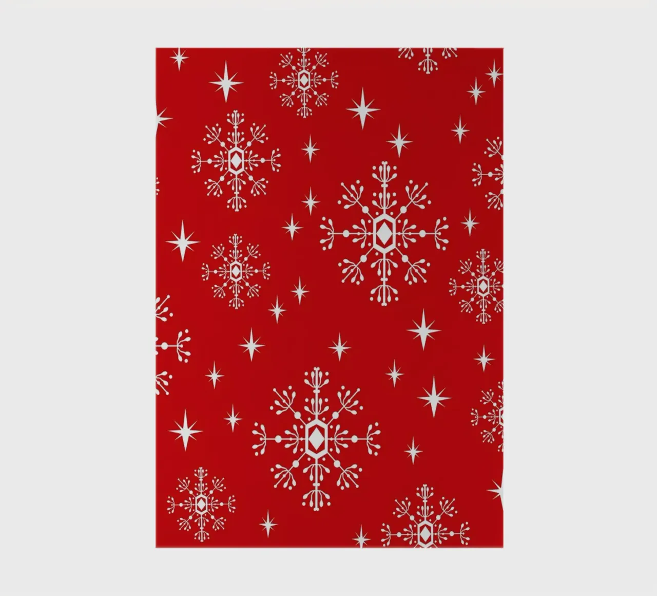 Snowflake notebook by Charlotte Winter