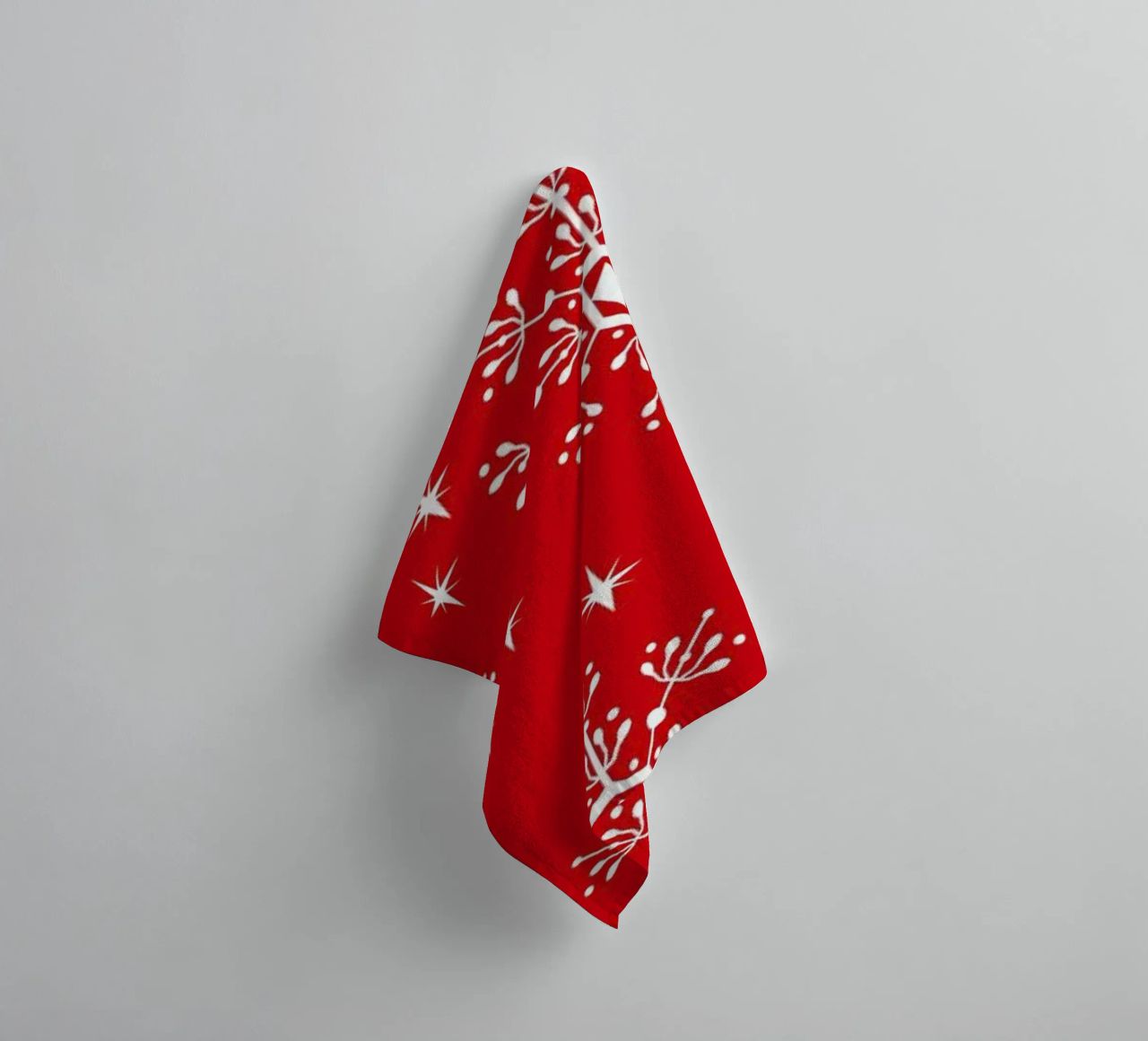 Snowflake asciugamano da bagno da Charlotte Winter