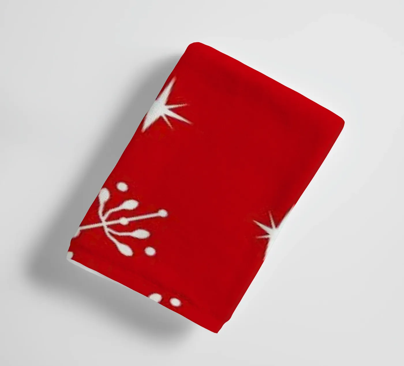 Snowflake badhanddoek van Charlotte Winter