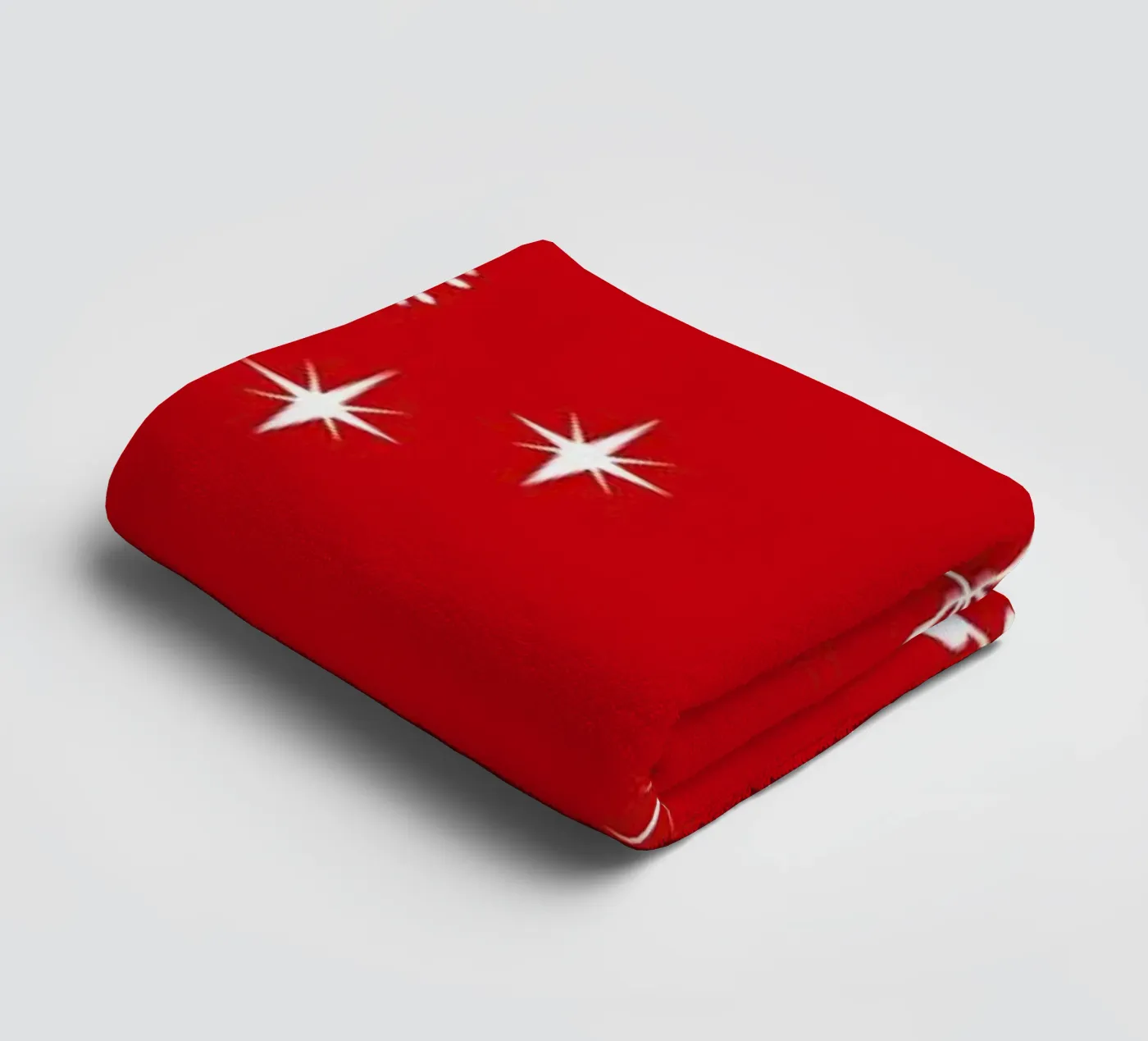 Snowflake badhanddoek van Charlotte Winter