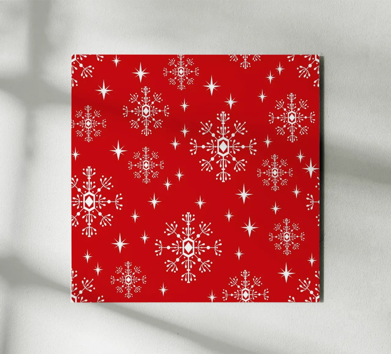Snowflake aluminio dibond de Charlotte Winter