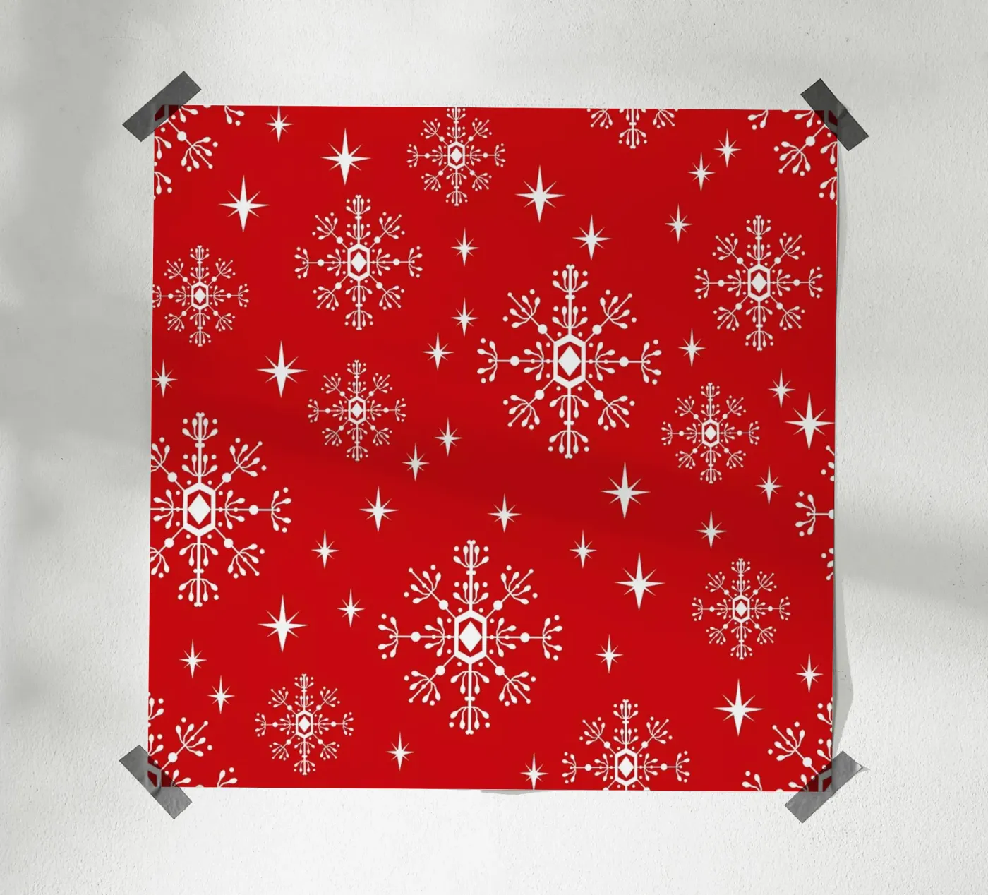 Snowflake Poster von Charlotte Winter