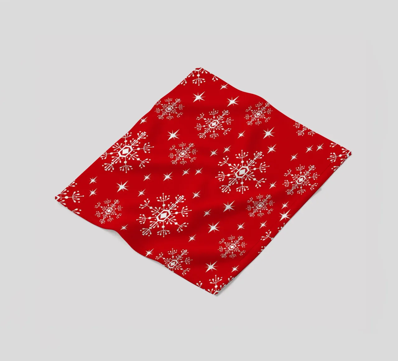 Snowflake Fleecedecke von Charlotte Winter