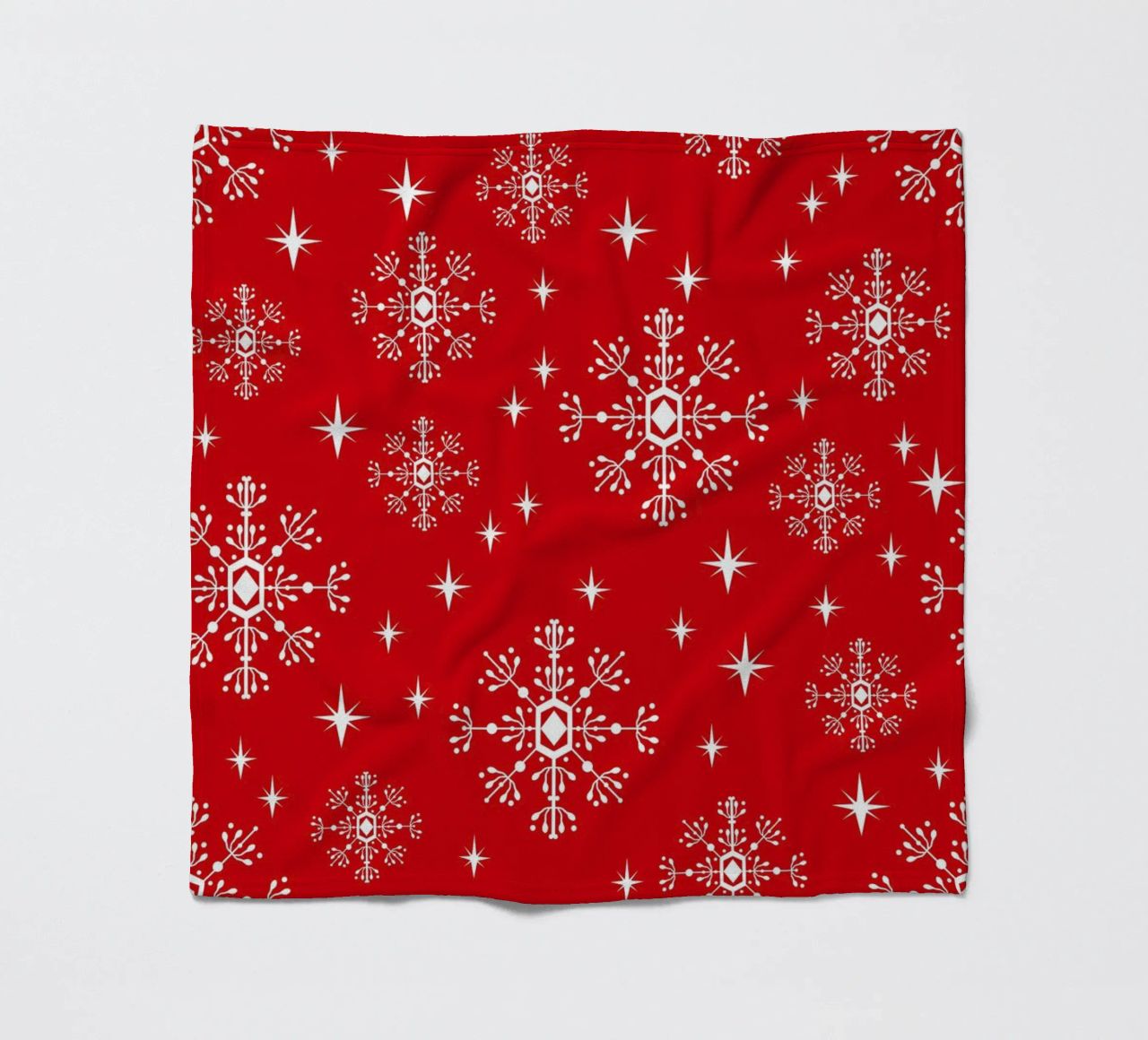 Snowflake coperta in pile da Charlotte Winter