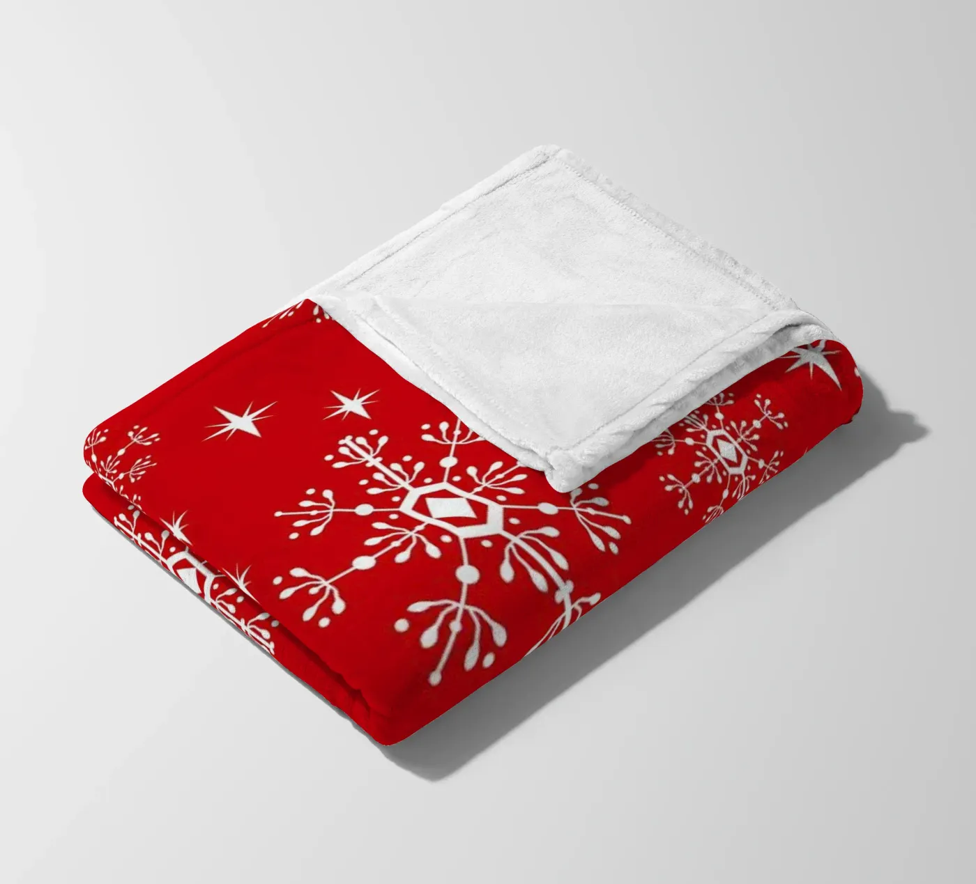 Snowflake fleecedeken van Charlotte Winter