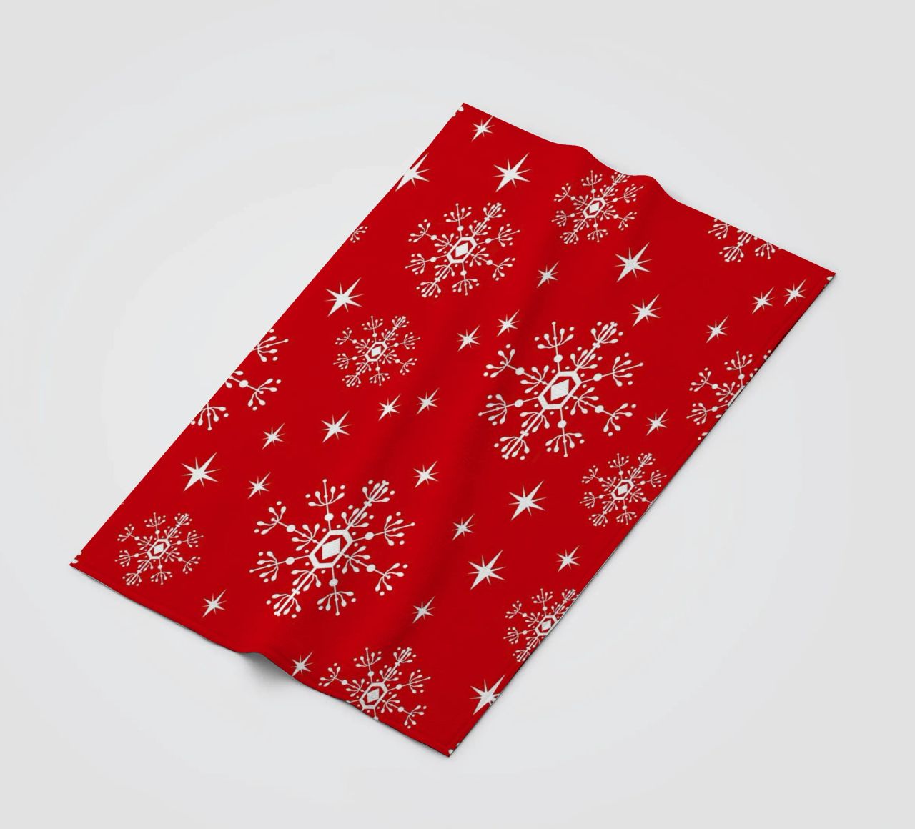 Snowflake coperta in pile da Charlotte Winter