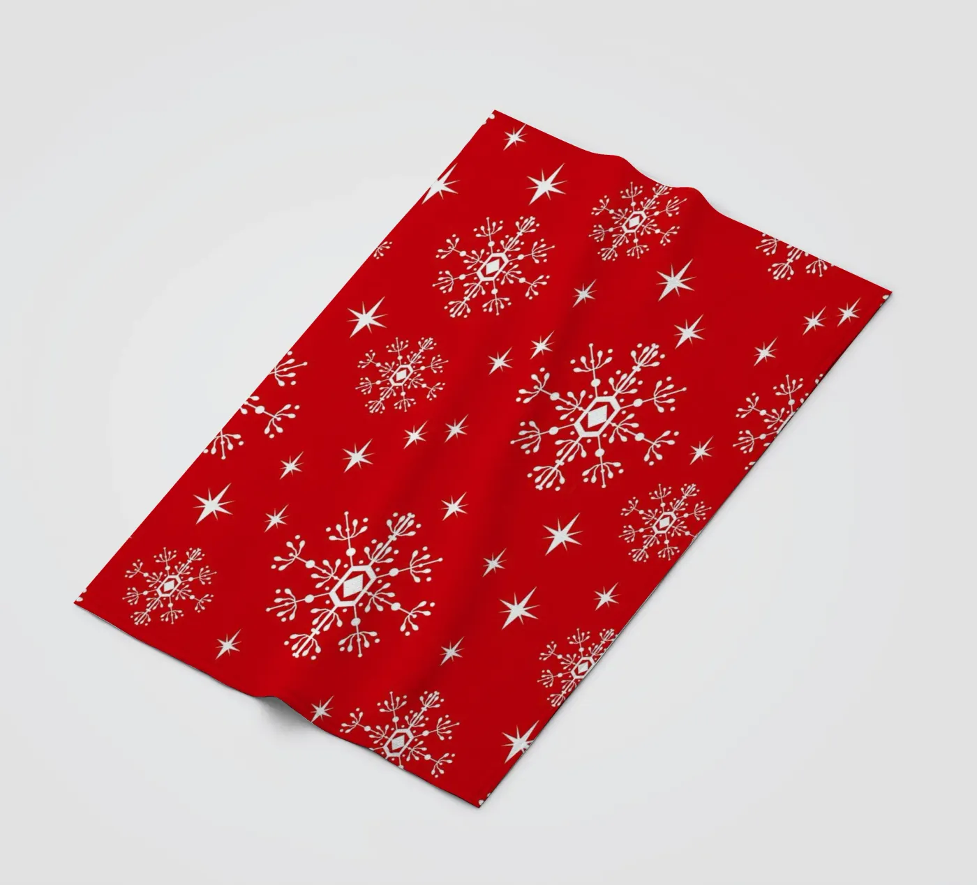 Snowflake fleecedeken van Charlotte Winter