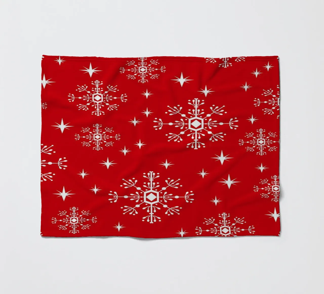 Snowflake Fleecedecke von Charlotte Winter