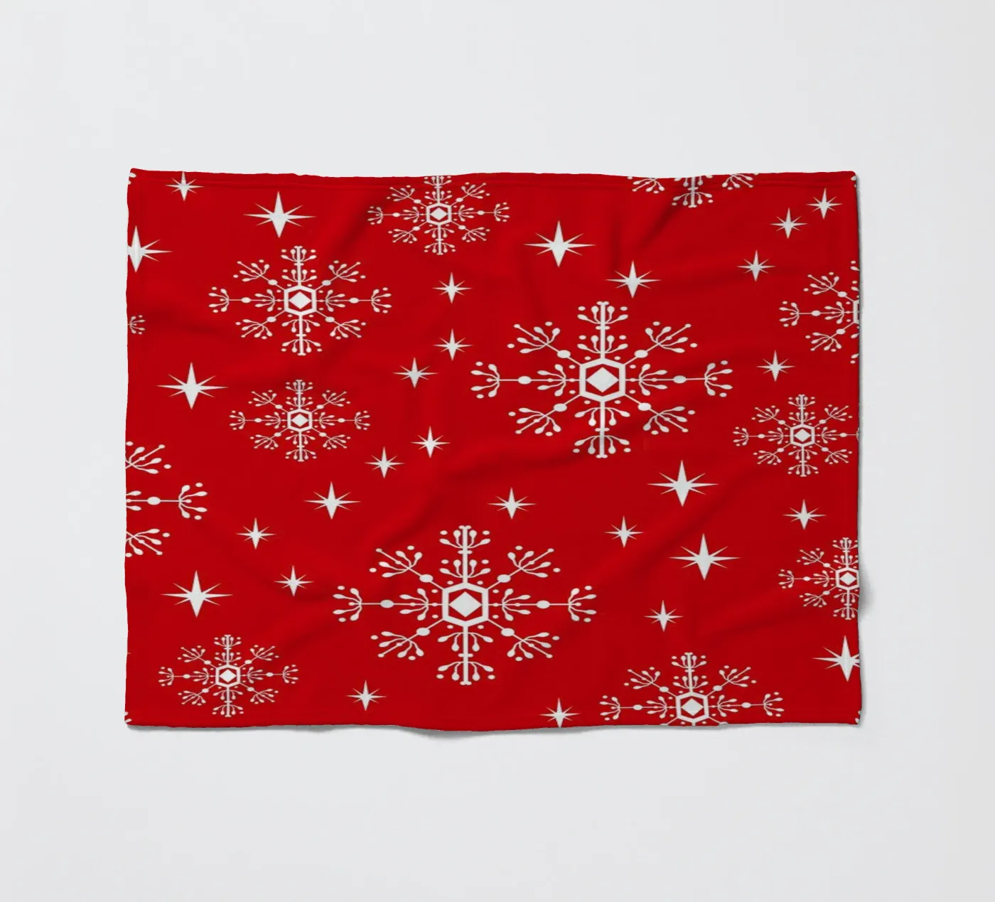 Snowflake fleecedeken van Charlotte Winter