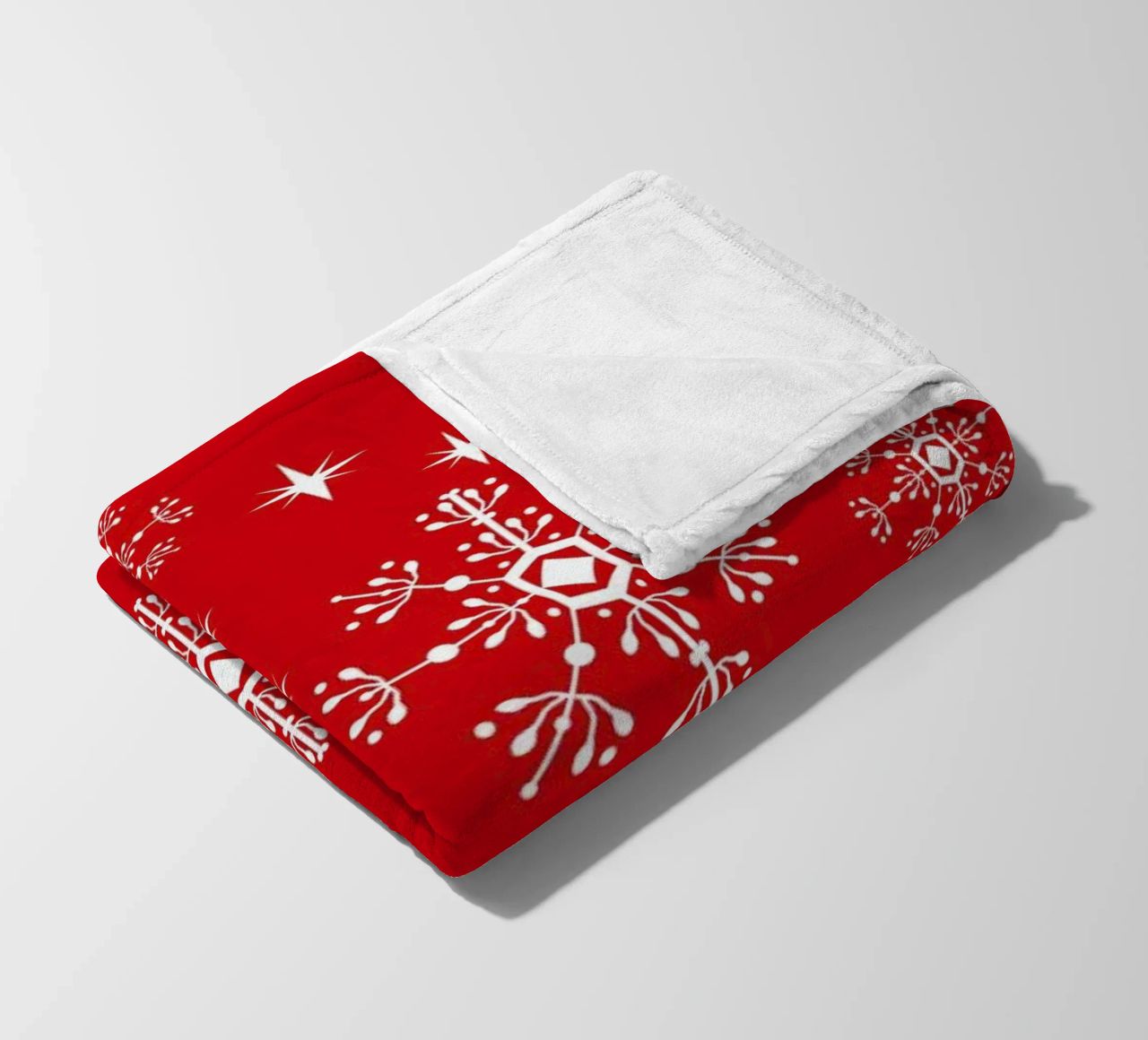 Snowflake coperta in pile da Charlotte Winter