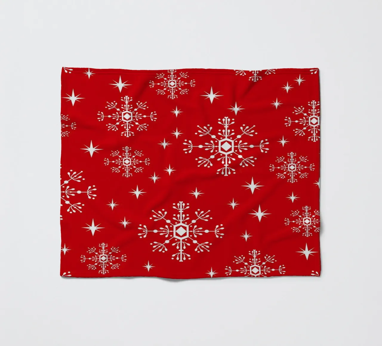 Snowflake Fleecedecke von Charlotte Winter