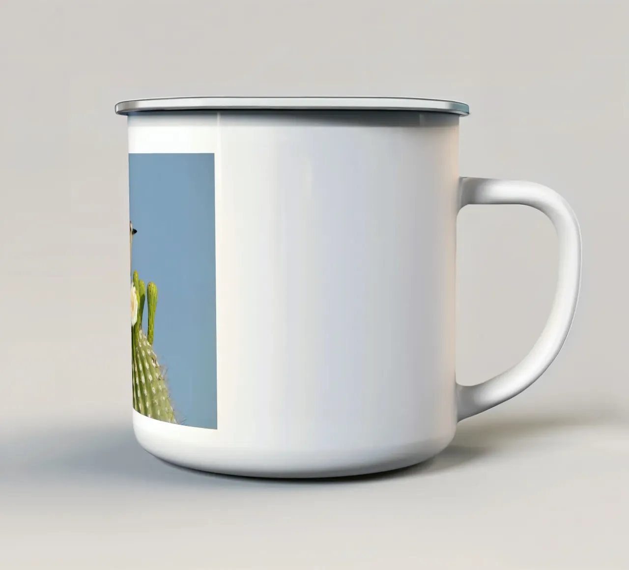 Poster animali 42 tazza in smalto da Korrie Lane