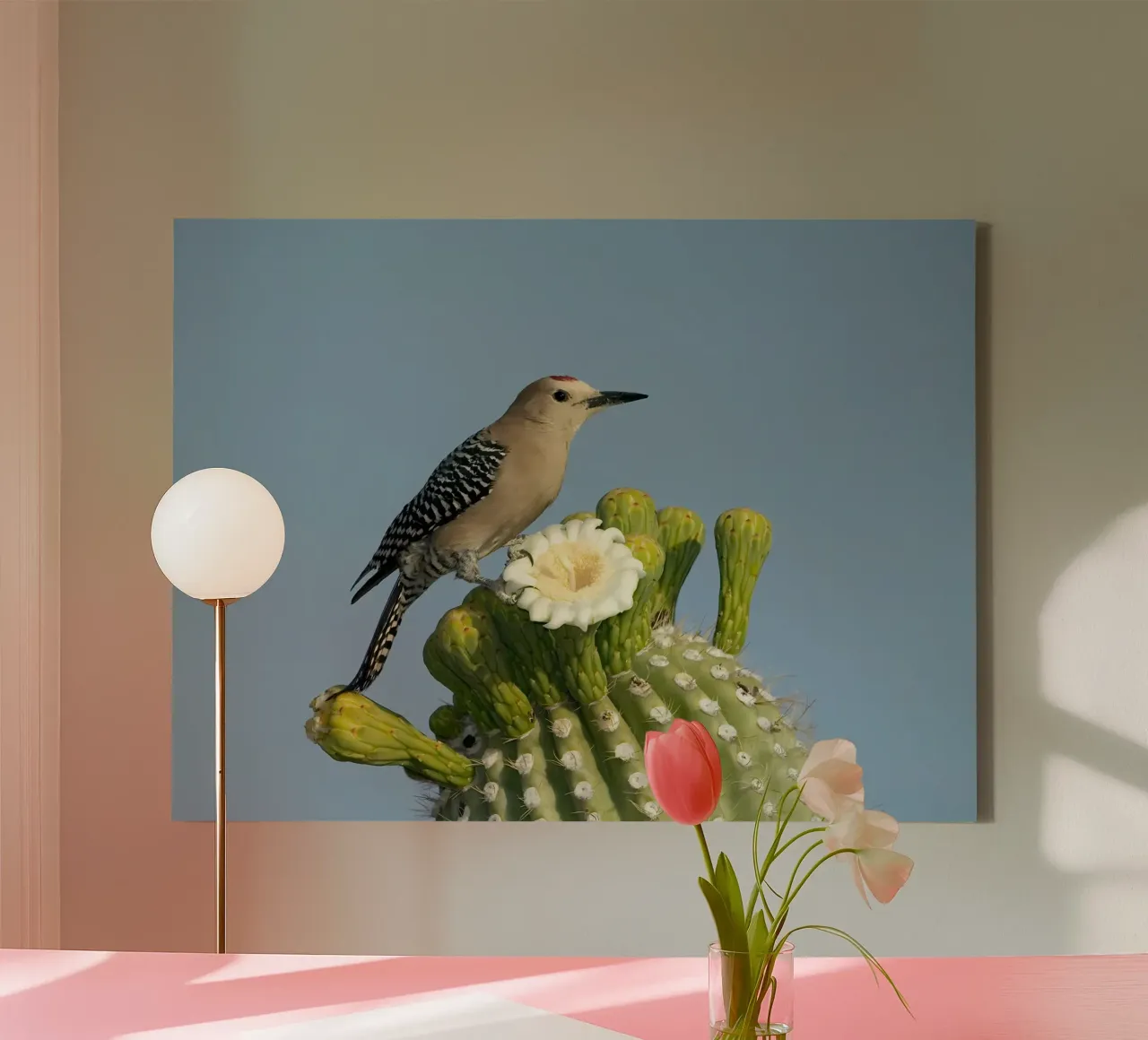 Poster animali 42 tela con Cornice a cassetta da Korrie Lane