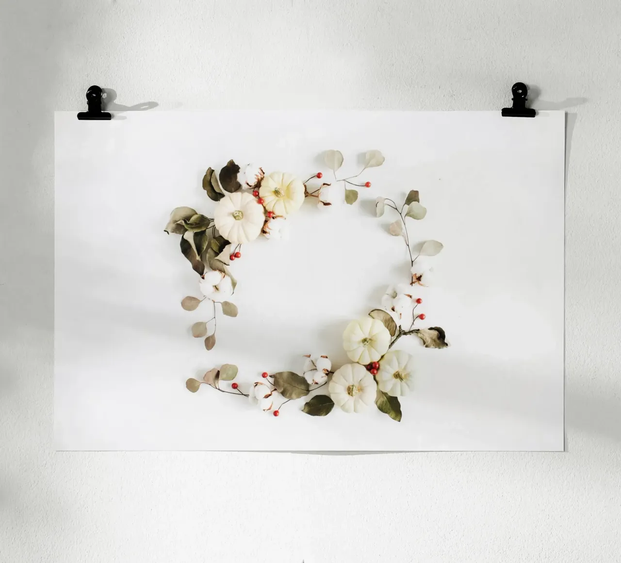 Bianchi d'autunno sussurranti carta hahnemühle da PhotoVibe Decor