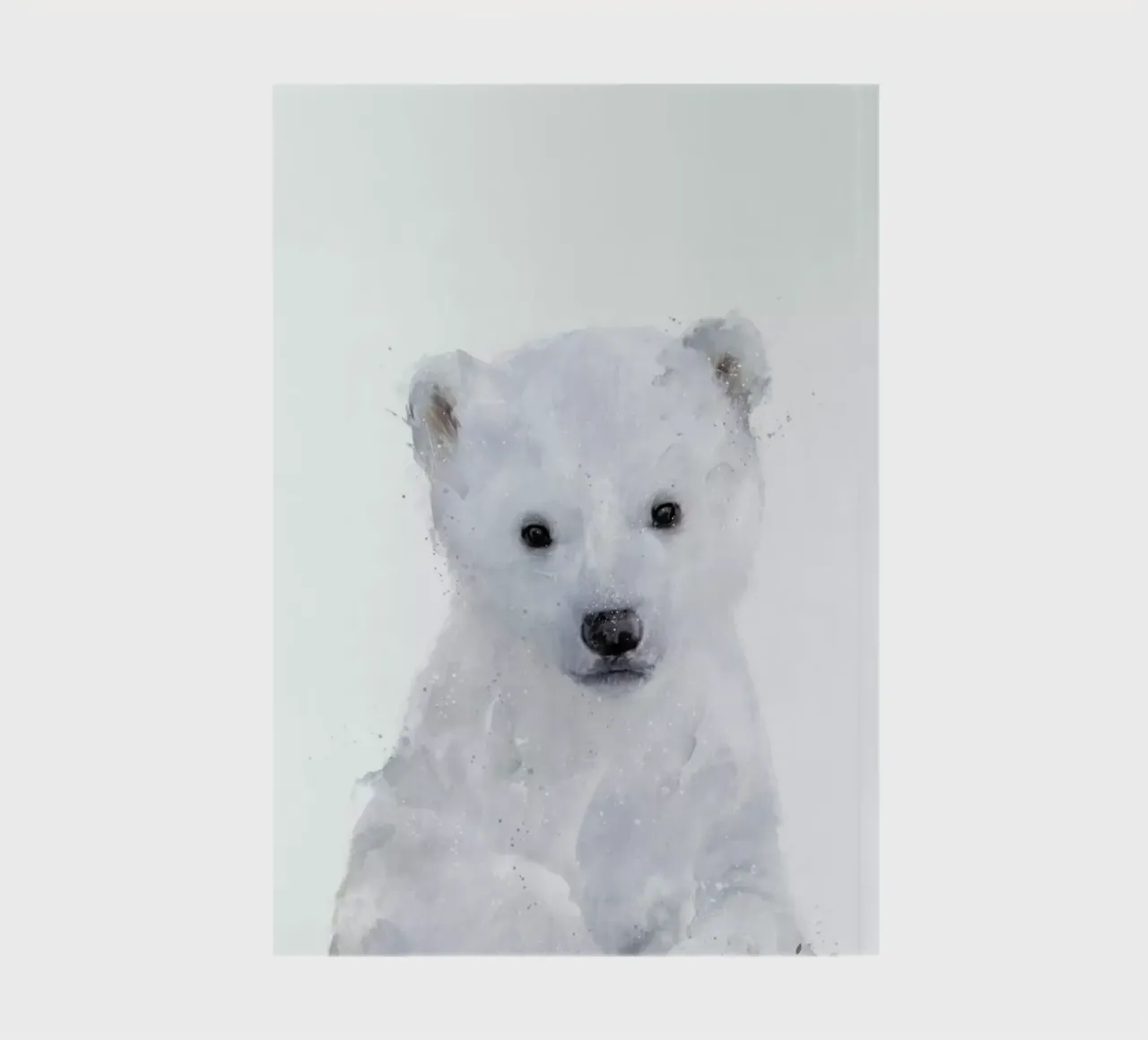 Little Polar Bear carnet de notes de Amy Hamilton