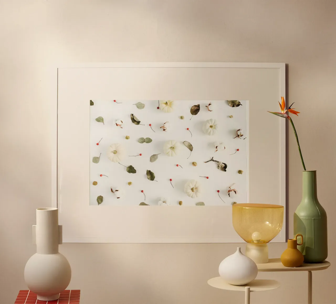 Bianchi d'autunno sussurranti carta hahnemühle da PhotoVibe Decor