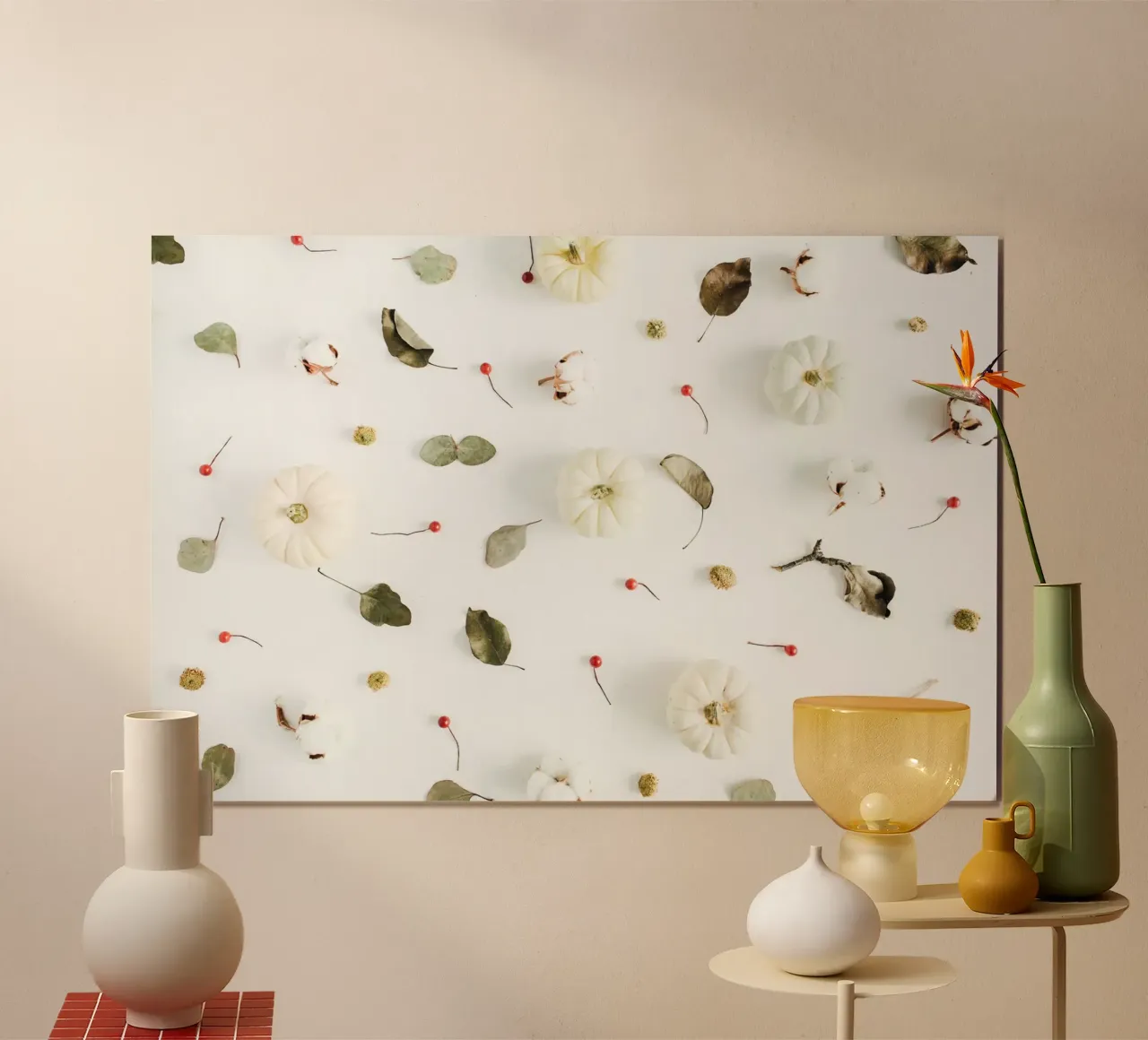 Bianchi d'autunno sussurranti carta hahnemühle da PhotoVibe Decor