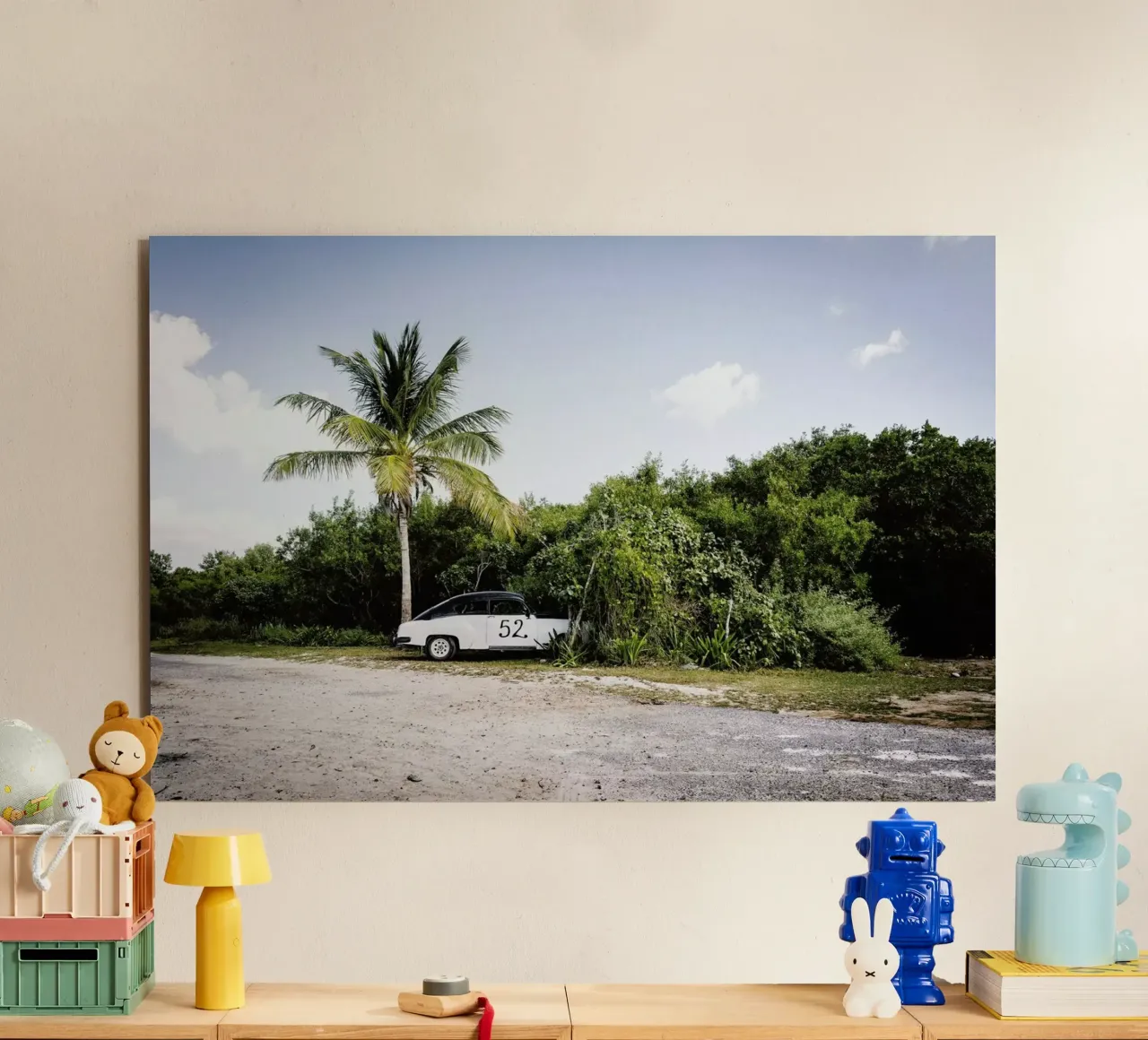 Cuban Beach Ride 52 alluminio dibond da Philipp Reinhard
