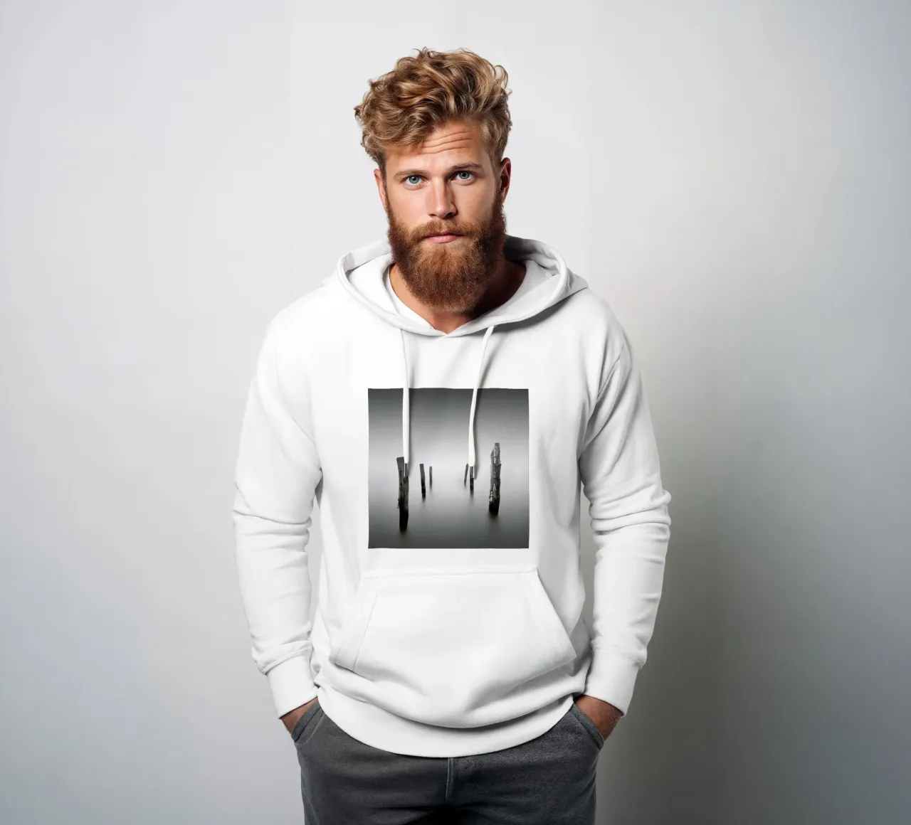 Nebbia Posta Hoodie von Michael J. Reibert