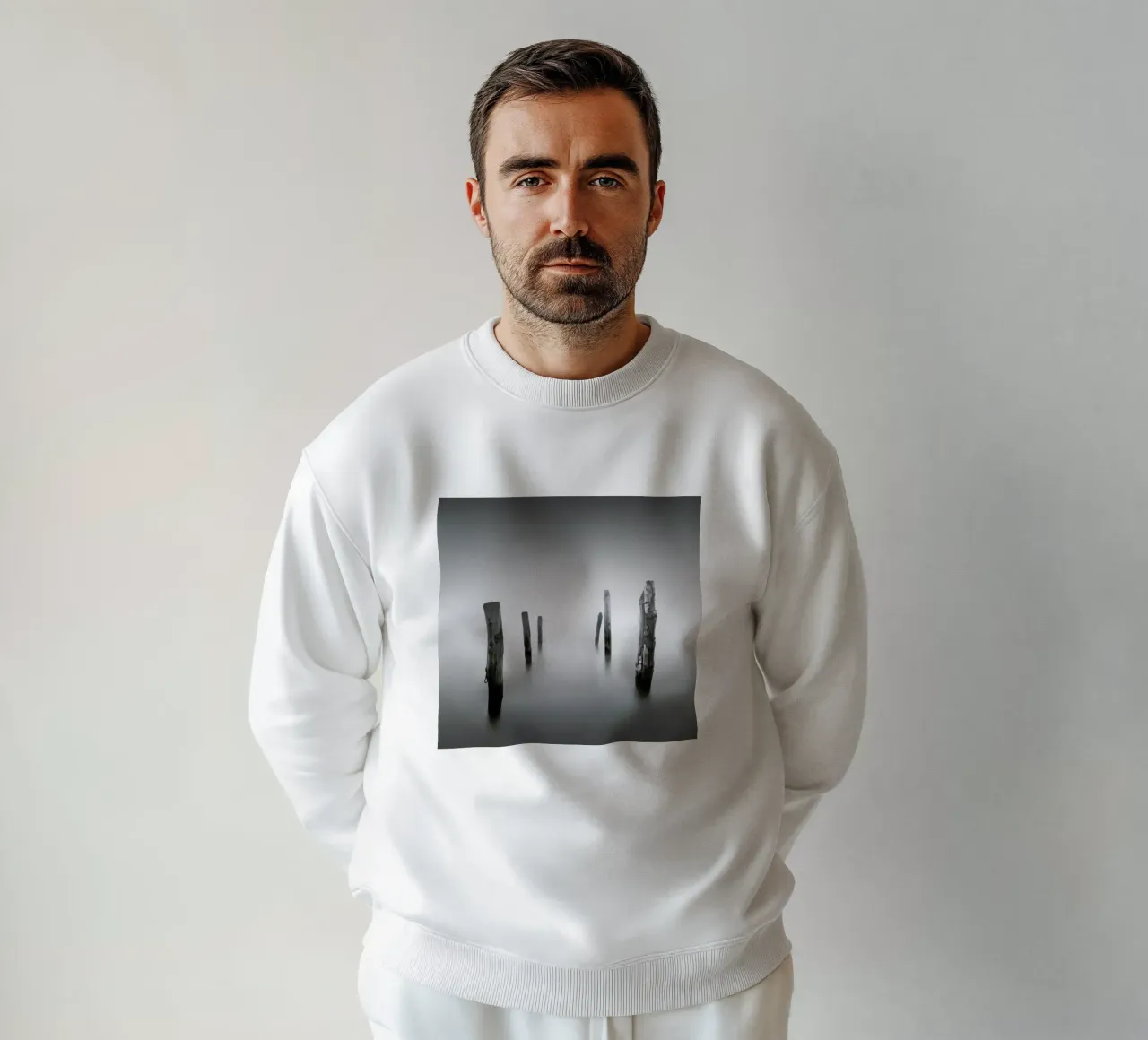 Nebbia Posta sweat de Michael J. Reibert
