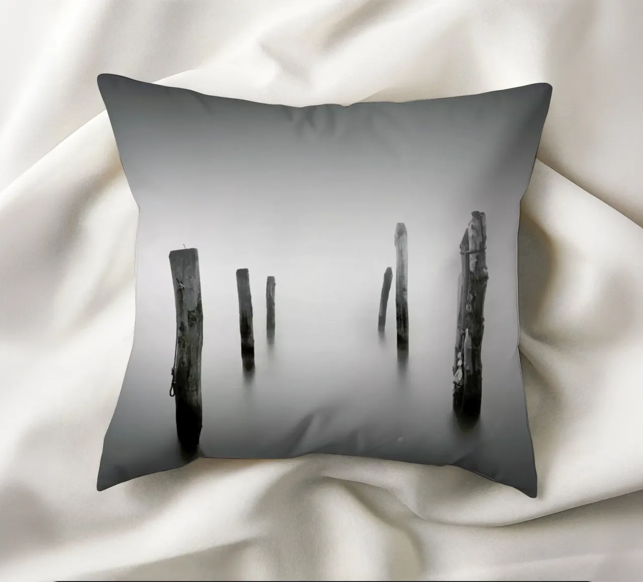 Nebbia Posta cuscino da Michael J. Reibert