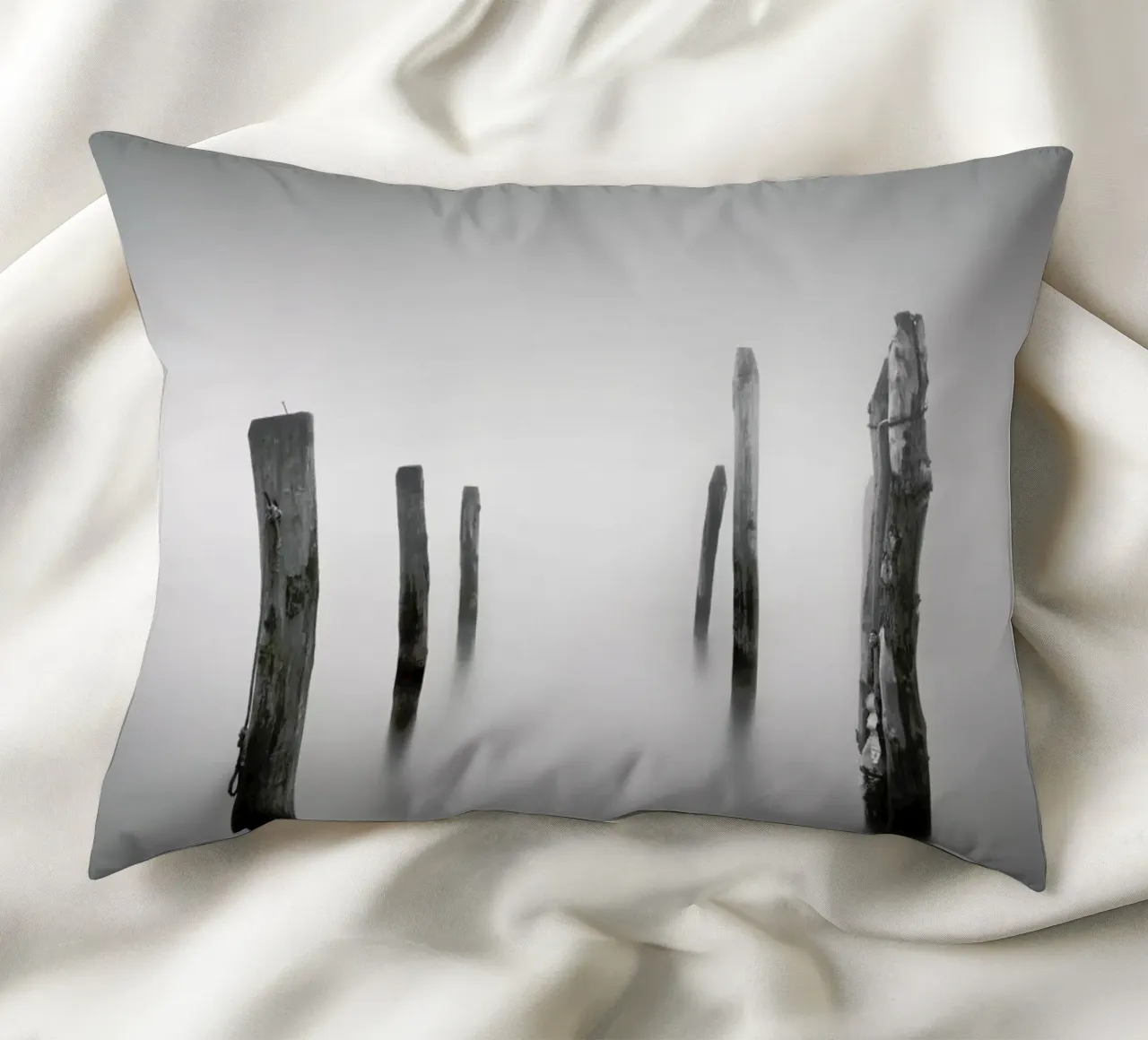 Nebbia Posta cuscino da Michael J. Reibert