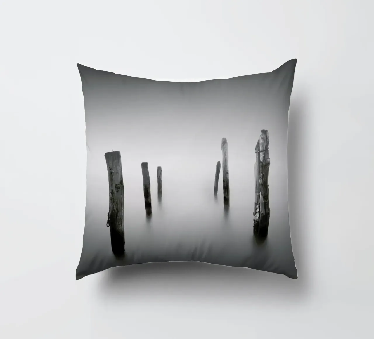 Nebbia Posta cuscino da Michael J. Reibert