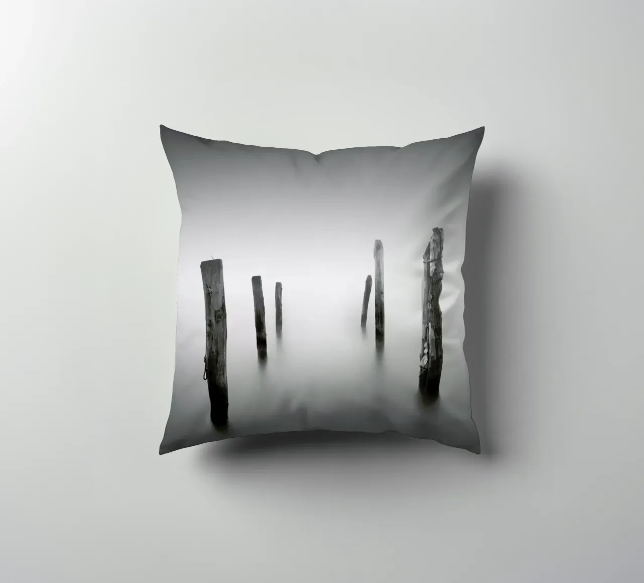 Nebbia Posta cuscino da Michael J. Reibert