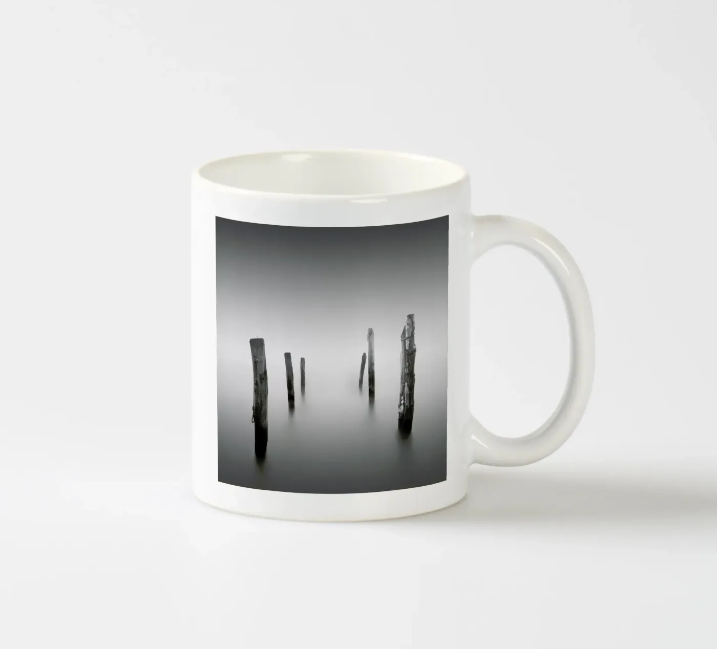 Nebbia Posta ceramic mug by Michael J. Reibert