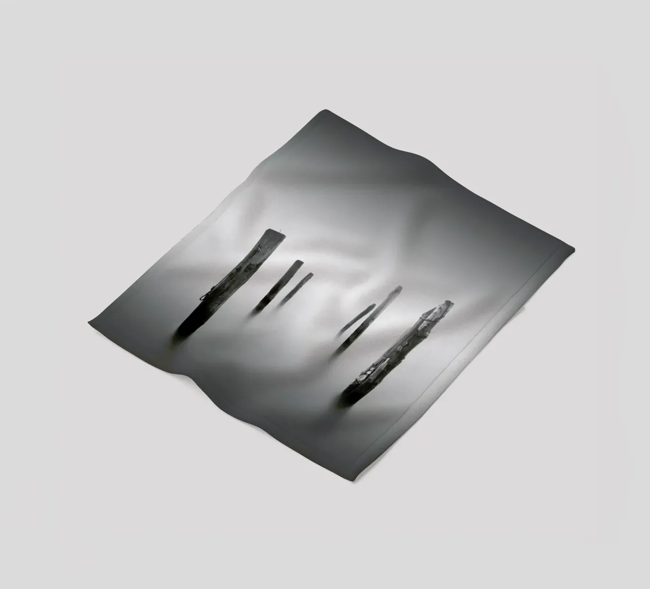 Nebbia Posta coperta in pile da Michael J. Reibert