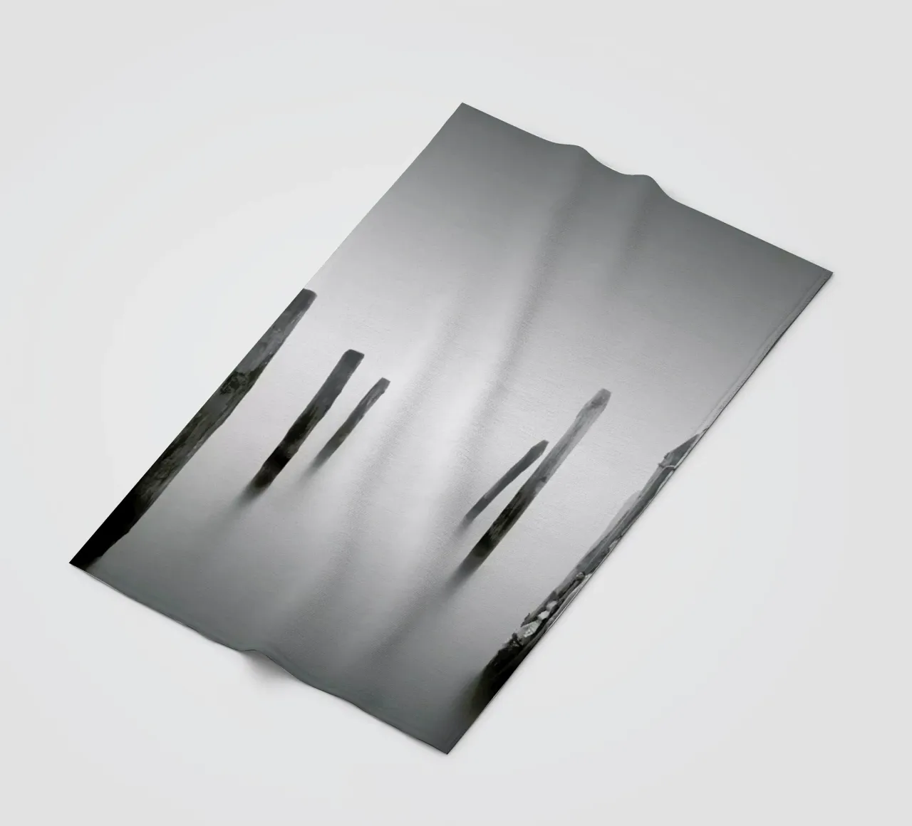 Nebbia Posta coperta in pile da Michael J. Reibert