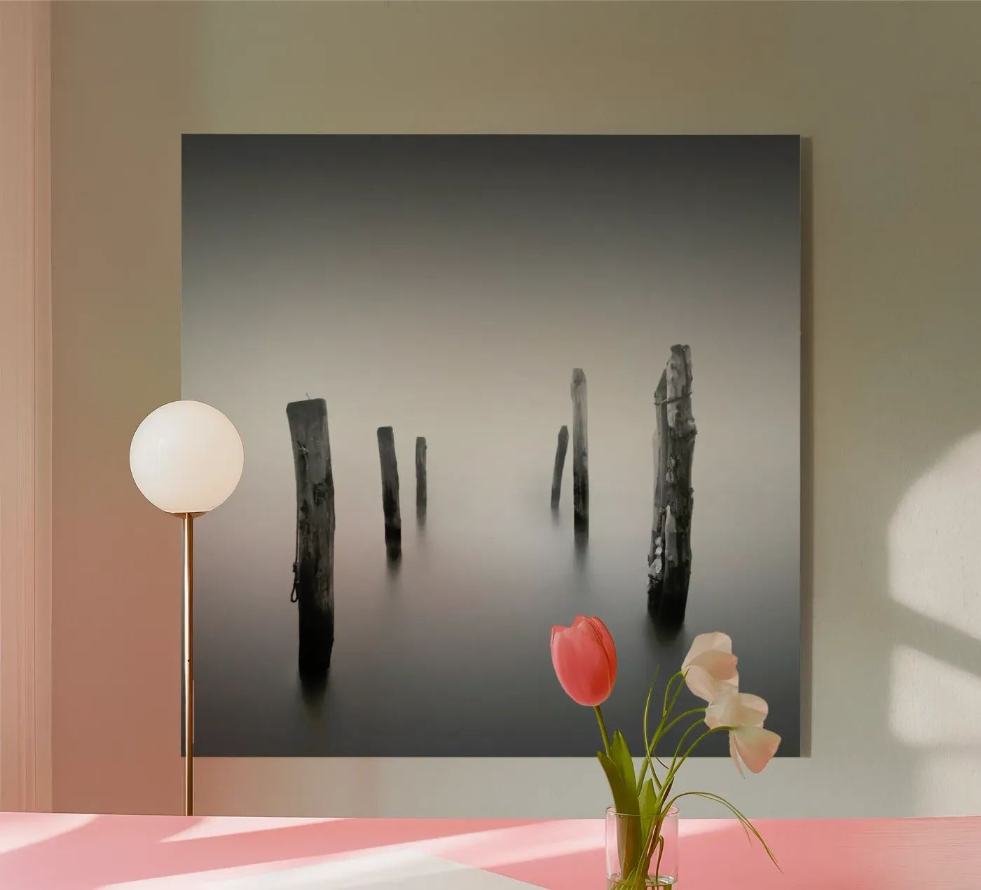 Nebbia Posta Acryl-Glas von Michael J. Reibert