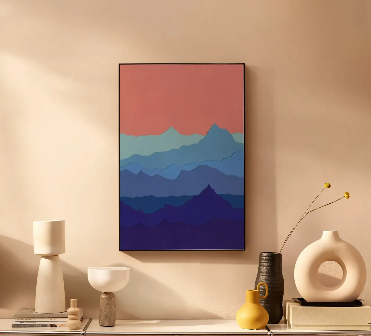 Blue Mountains alluminio dibond da Rosi Feist