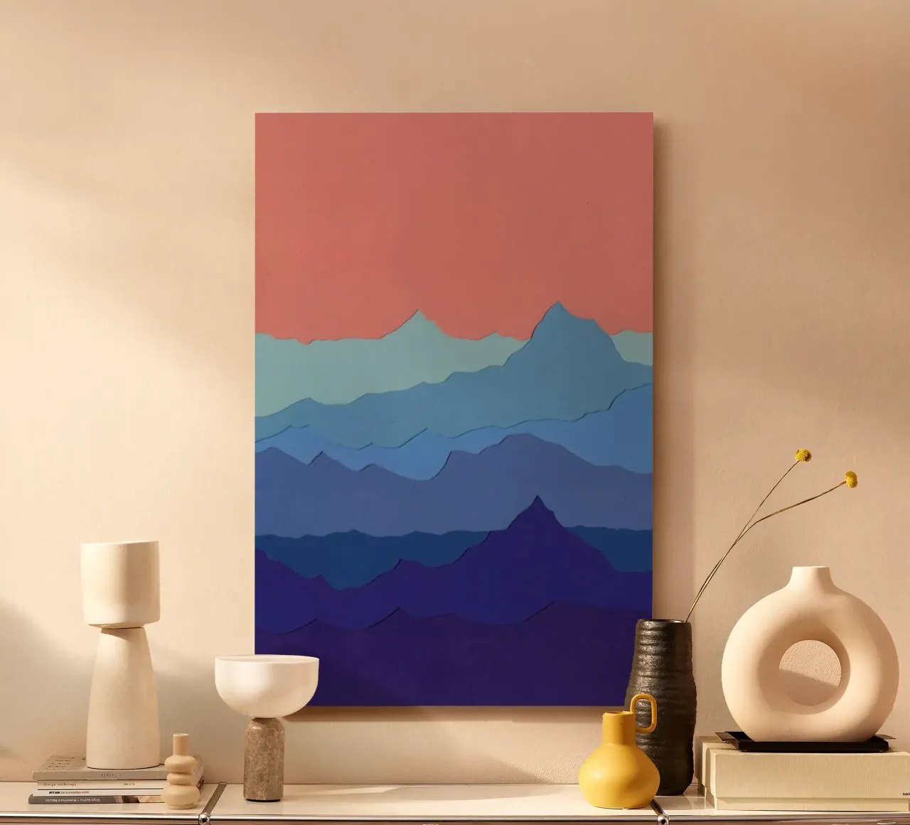 Blue Mountains alluminio dibond da Rosi Feist