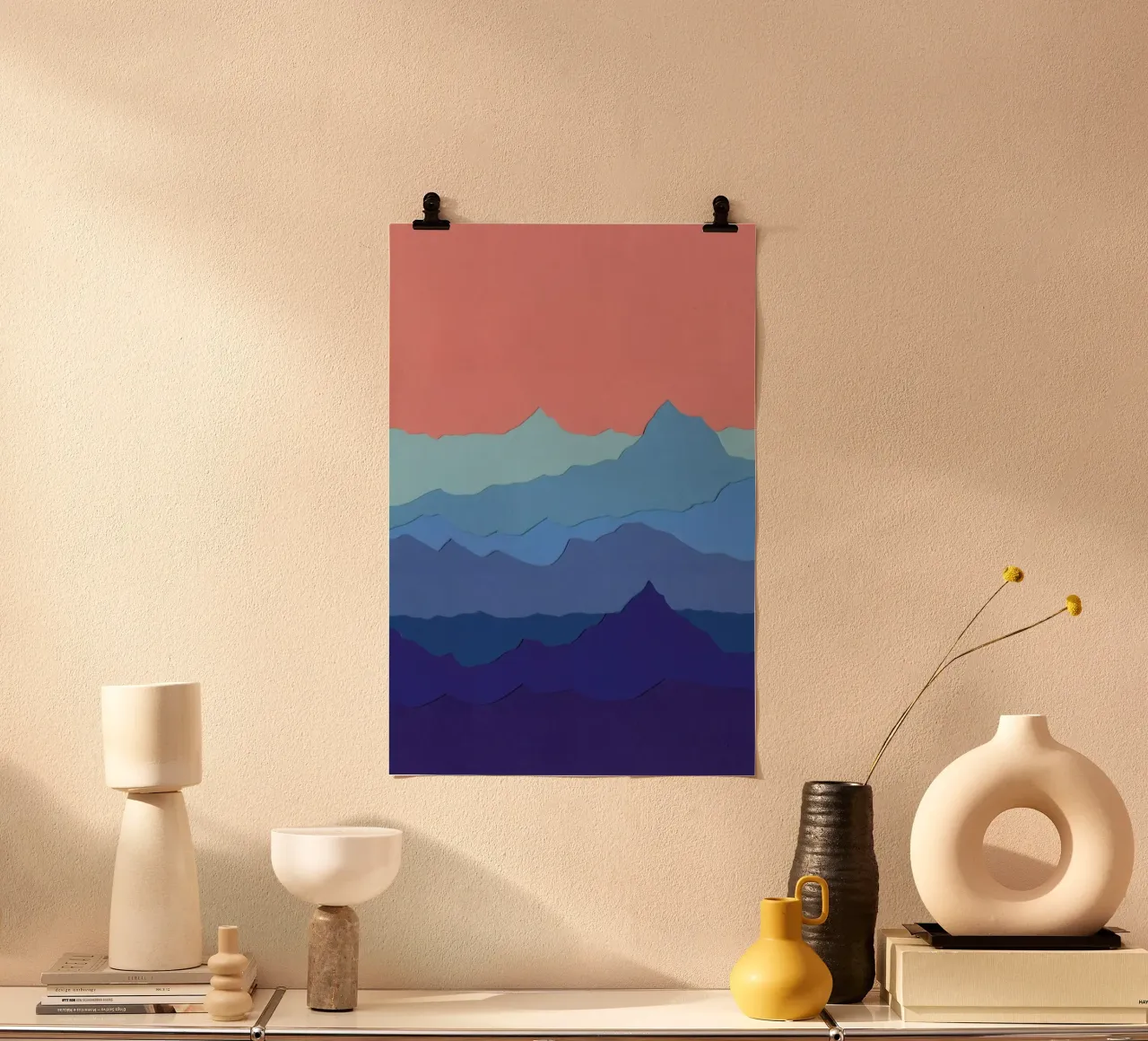 Blue Mountains poster da Rosi Feist