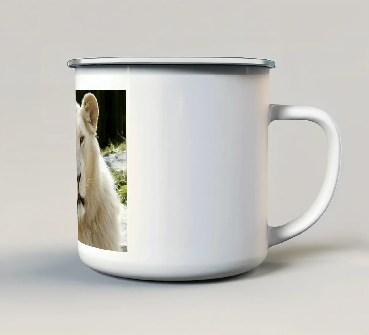 Poster animali 52 tazza in smalto da Korrie Lane