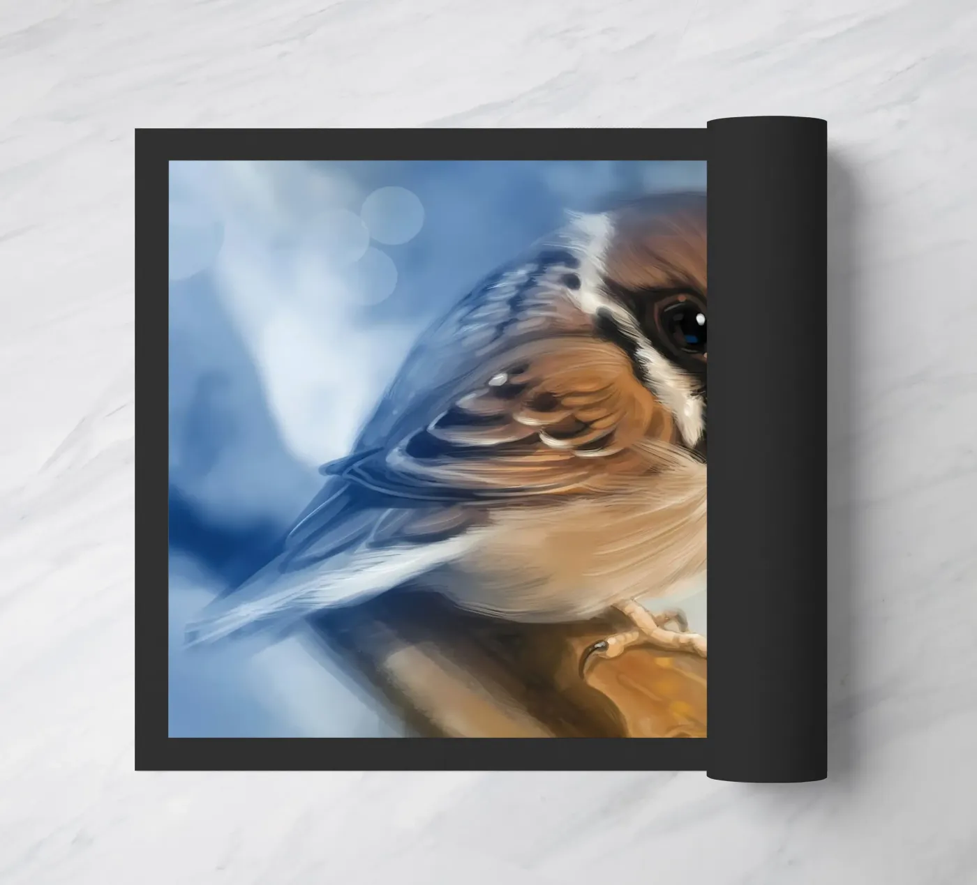 Dierenposter 53 deurmat van Korrie Lane