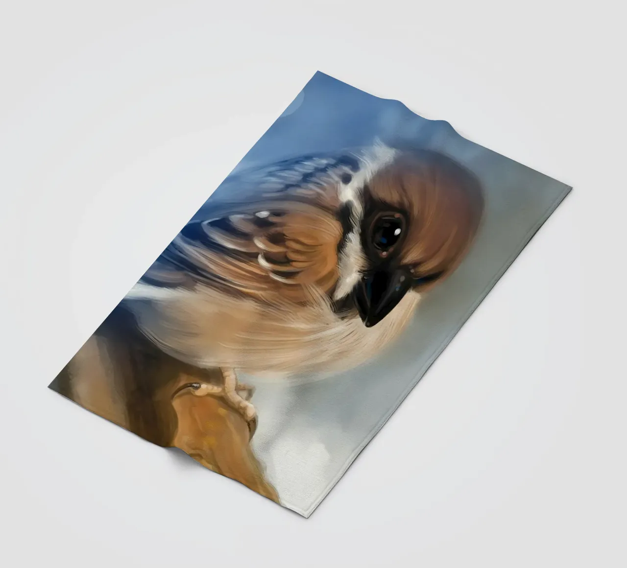 Poster animalier 53 plaid polaire de Korrie Lane