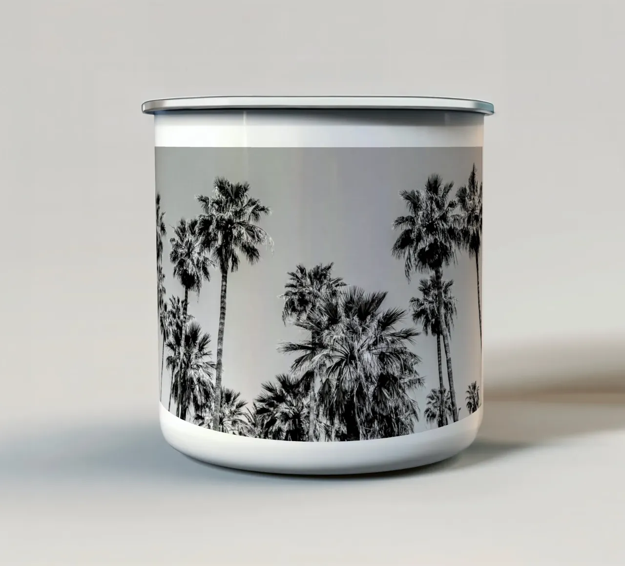 Sabal Palmetto I tazza in smalto da Victoria Frost